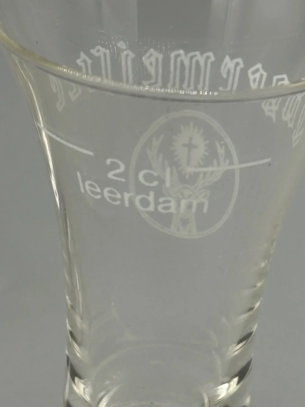 Set of 8 Jagermeister footed cordial glasses (shot glasses) Germany